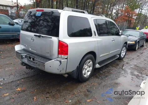 2007 Nissan Armada Le from USA, damaged, VIN 5N1AA08A67N716425
